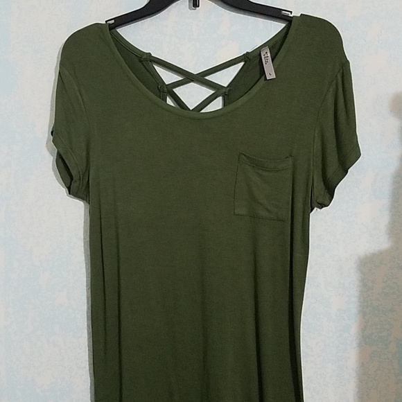 Olive Green T-Shirt - Picture 1 of 4